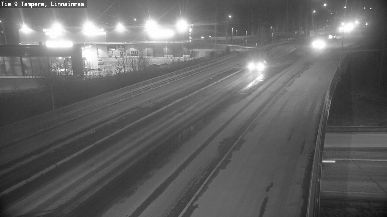 Weather Camera Image Väg 9 Tammerfors, Linnainmaa, Tampere, Pirkanmaa