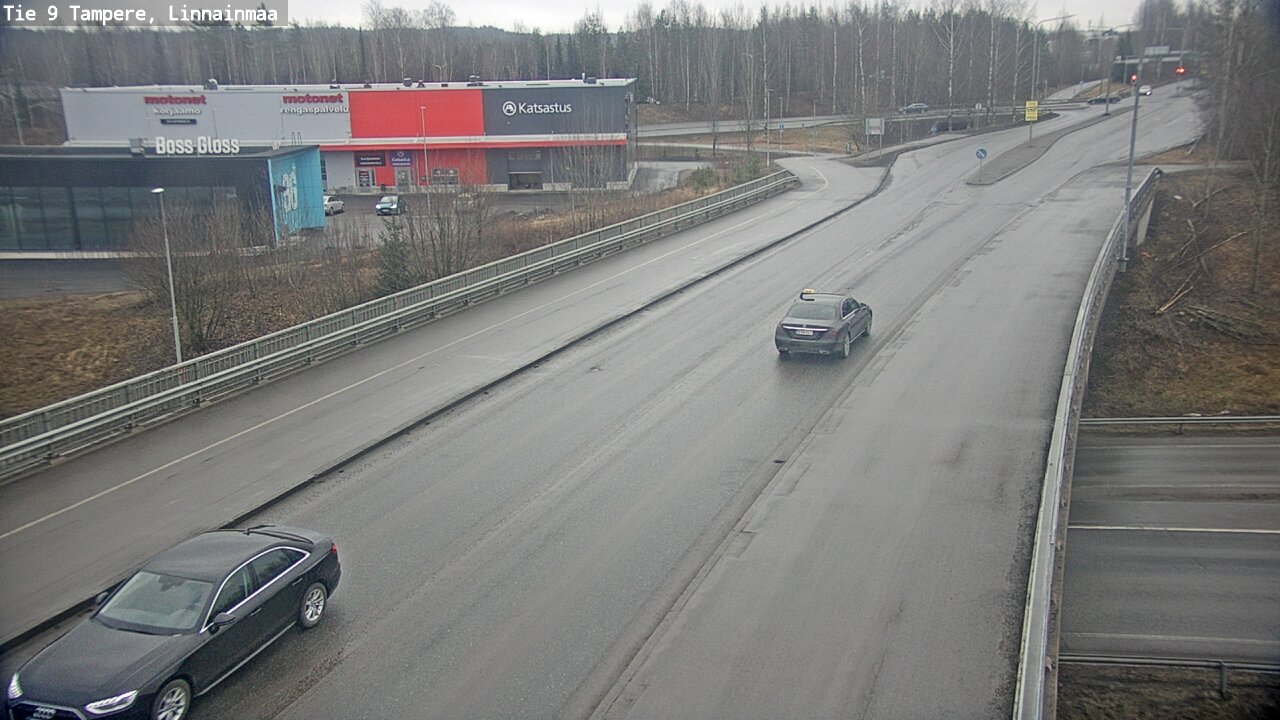 Weather Camera Image Väg 9 Tammerfors, Linnainmaa, Tampere, Pirkanmaa