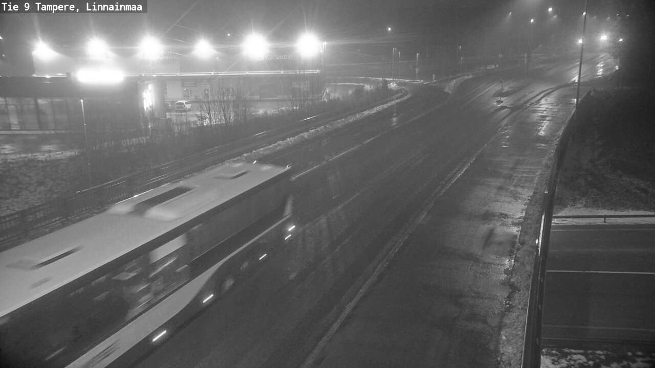 Weather Camera Image Väg 9 Tammerfors, Linnainmaa, Tampere, Pirkanmaa