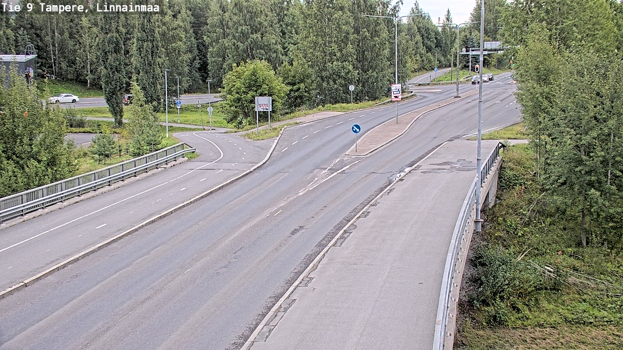 Weather Camera Image Road 9 Tampere, Linnainmaa, Tampere, Pirkanmaa