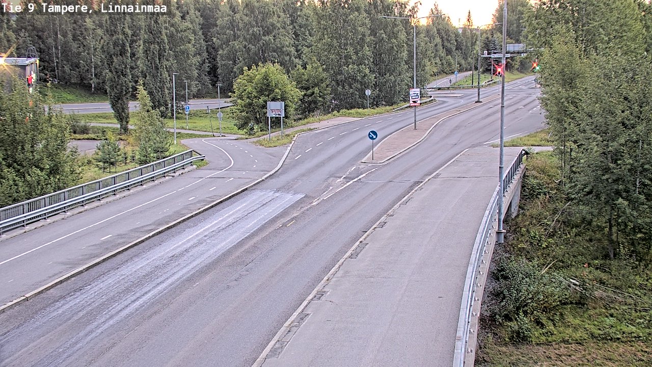 Weather Camera Image Road 9 Tampere, Linnainmaa, Tampere, Pirkanmaa