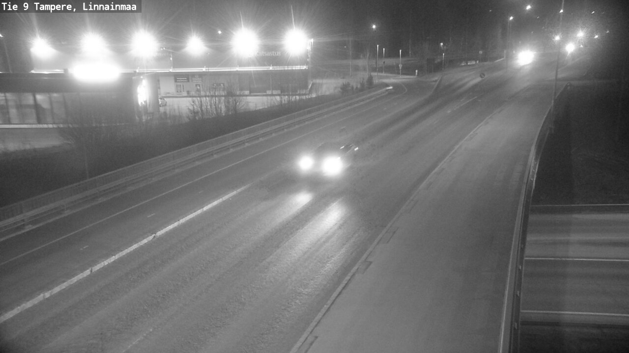 Weather Camera Image Väg 9 Tammerfors, Linnainmaa, Tampere, Pirkanmaa