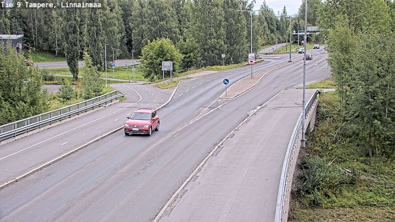 Weather Camera Image Road 9 Tampere, Linnainmaa, Tampere, Pirkanmaa