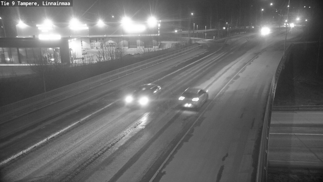 Weather Camera Image Väg 9 Tammerfors, Linnainmaa, Tampere, Pirkanmaa