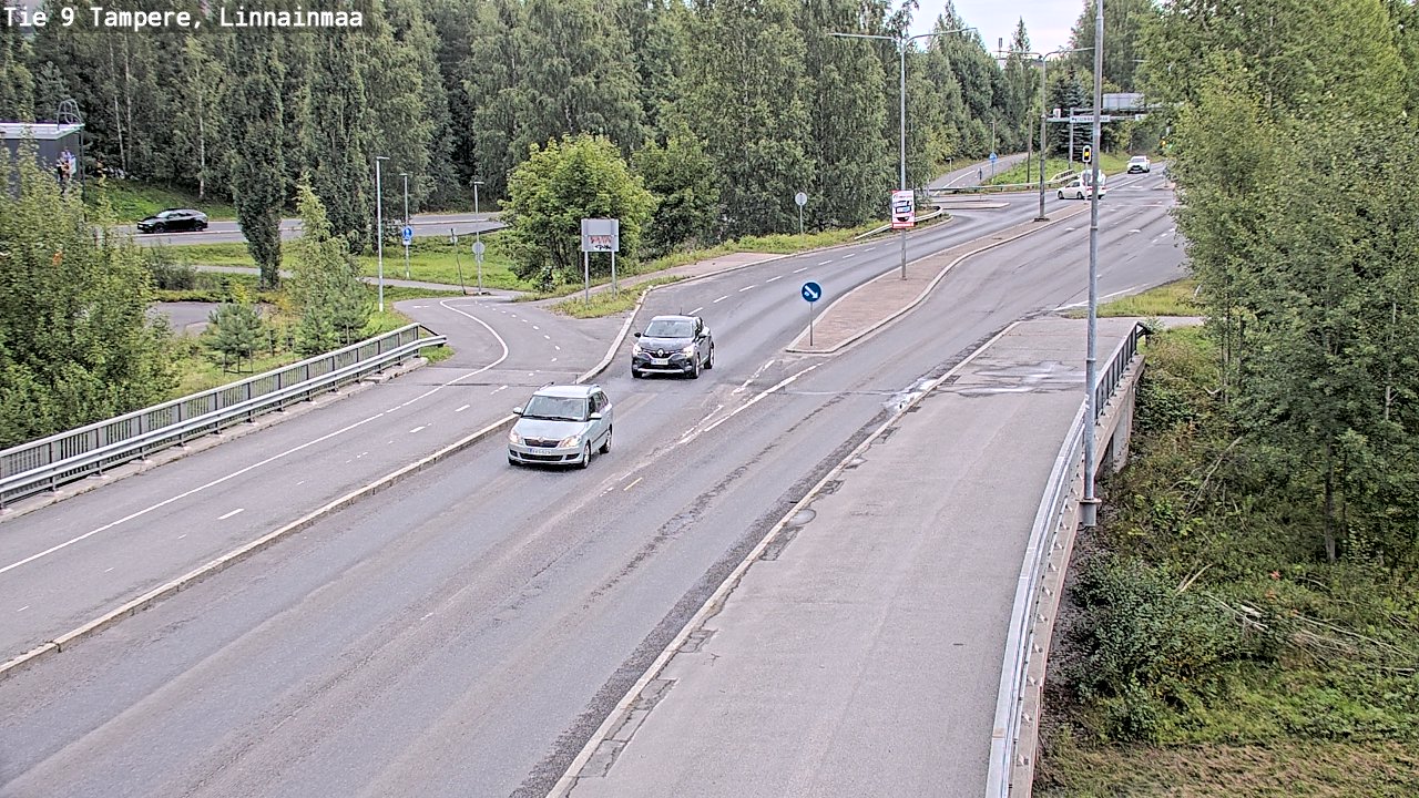 Weather Camera Image Road 9 Tampere, Linnainmaa, Tampere, Pirkanmaa
