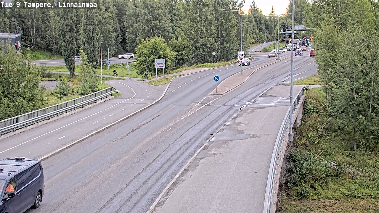 Weather Camera Image Road 9 Tampere, Linnainmaa, Tampere, Pirkanmaa