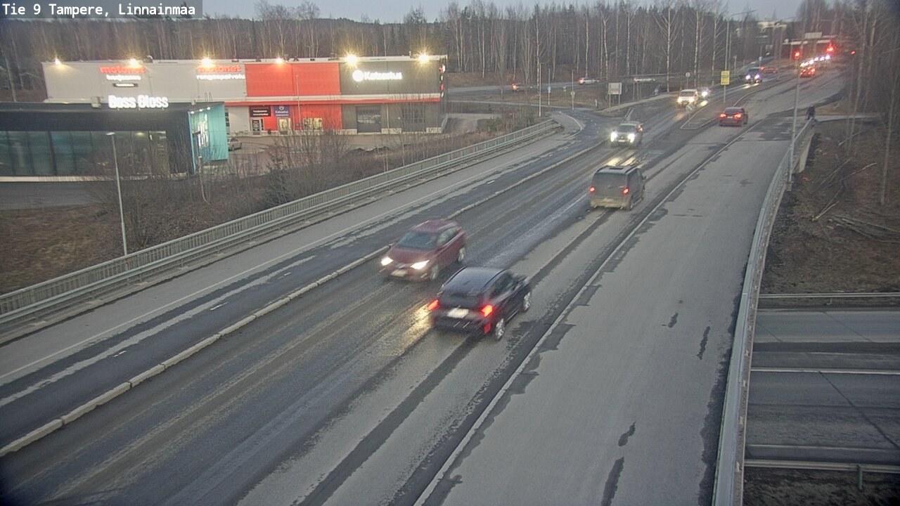 Weather Camera Image Väg 9 Tammerfors, Linnainmaa, Tampere, Pirkanmaa