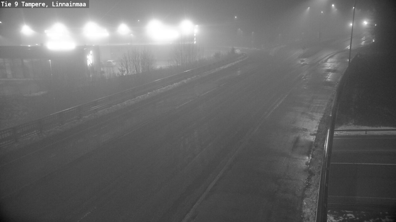 Weather Camera Image Väg 9 Tammerfors, Linnainmaa, Tampere, Pirkanmaa