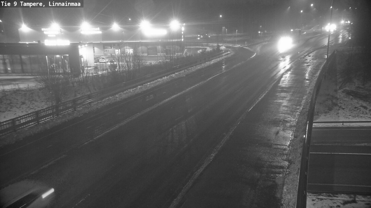 Weather Camera Image Väg 9 Tammerfors, Linnainmaa, Tampere, Pirkanmaa