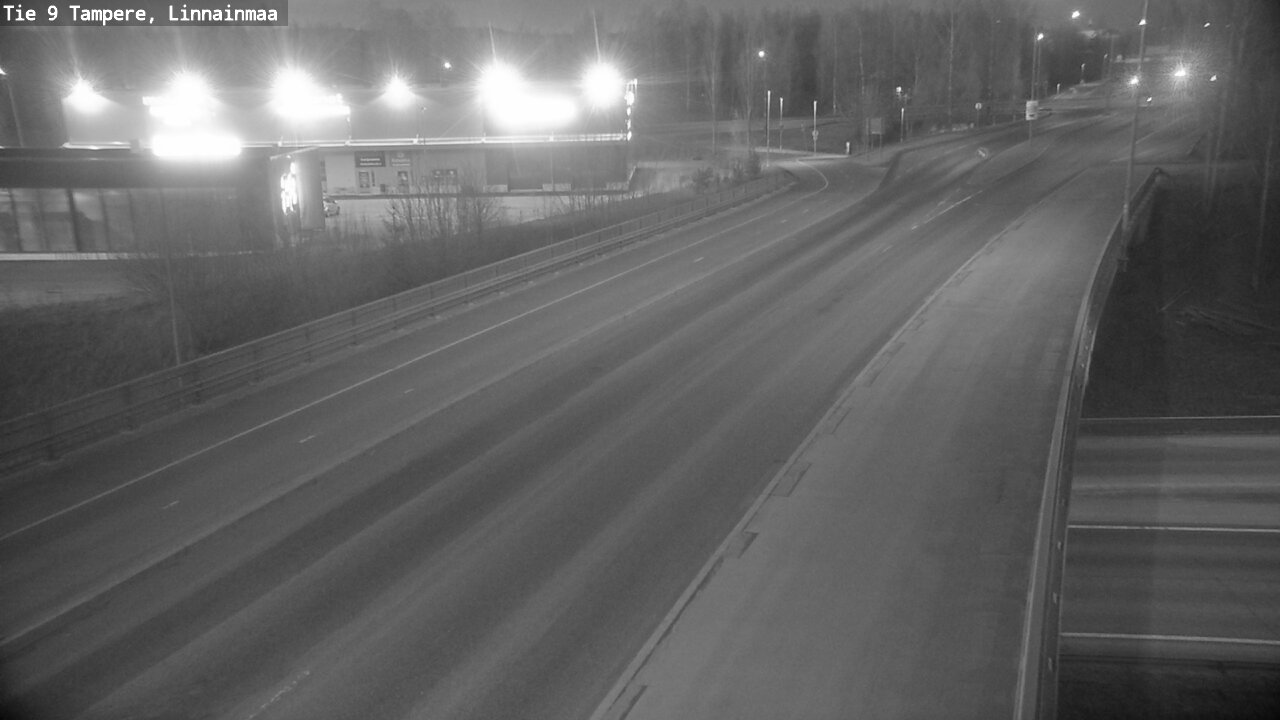 Weather Camera Image Väg 9 Tammerfors, Linnainmaa, Tampere, Pirkanmaa