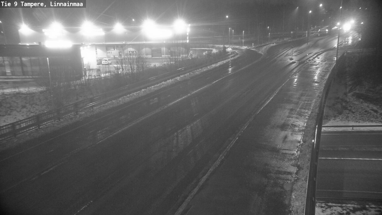 Weather Camera Image Väg 9 Tammerfors, Linnainmaa, Tampere, Pirkanmaa