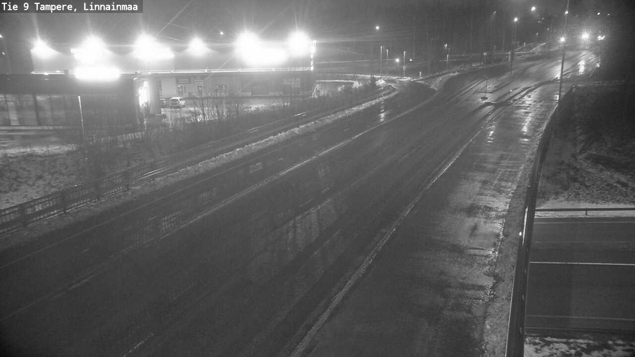 Weather Camera Image Väg 9 Tammerfors, Linnainmaa, Tampere, Pirkanmaa