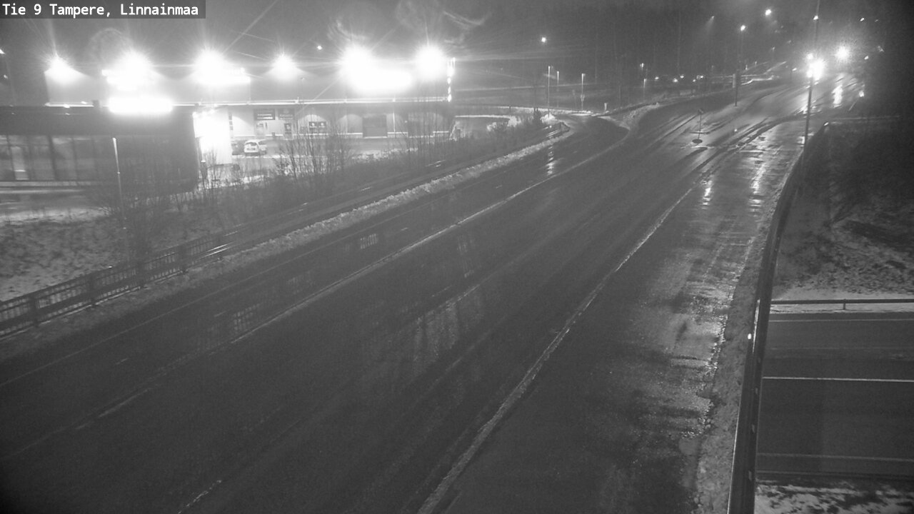 Weather Camera Image Väg 9 Tammerfors, Linnainmaa, Tampere, Pirkanmaa