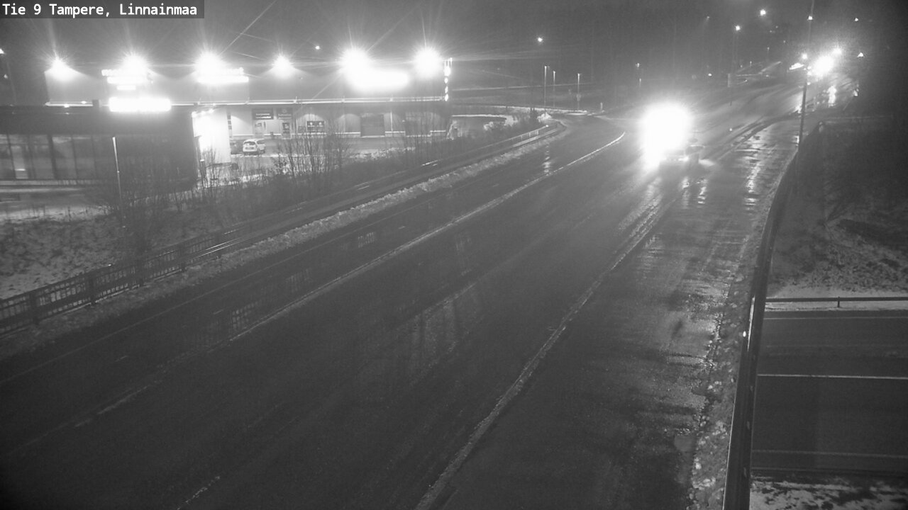 Weather Camera Image Väg 9 Tammerfors, Linnainmaa, Tampere, Pirkanmaa