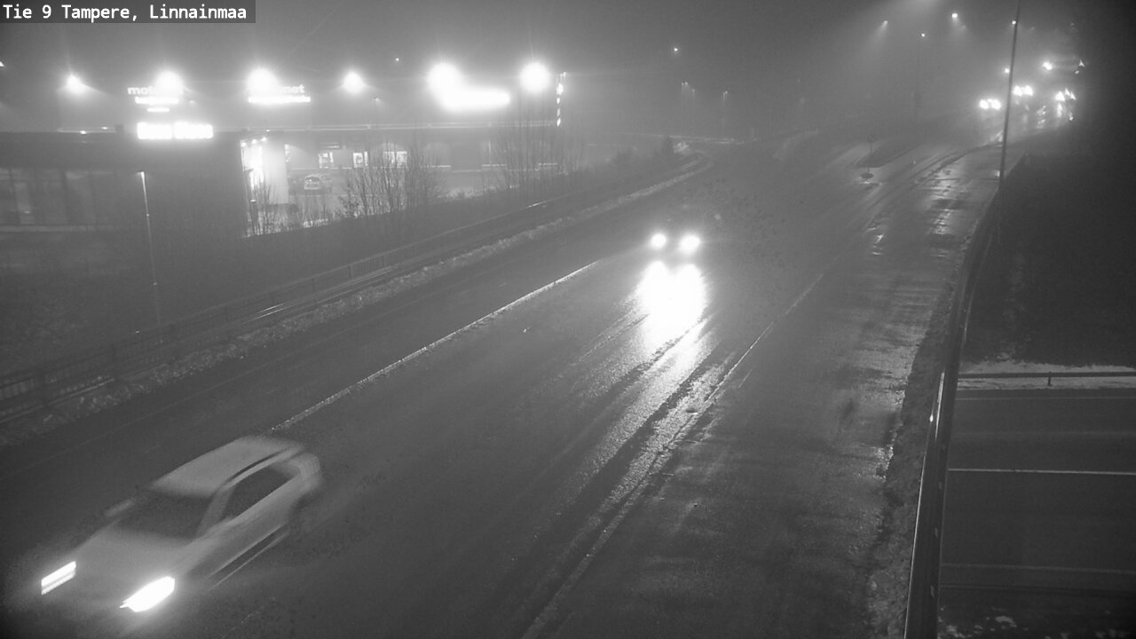 Weather Camera Image Väg 9 Tammerfors, Linnainmaa, Tampere, Pirkanmaa
