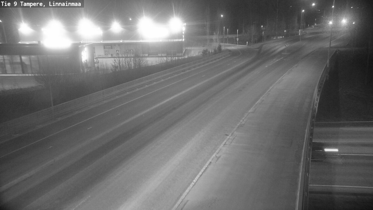 Weather Camera Image Väg 9 Tammerfors, Linnainmaa, Tampere, Pirkanmaa