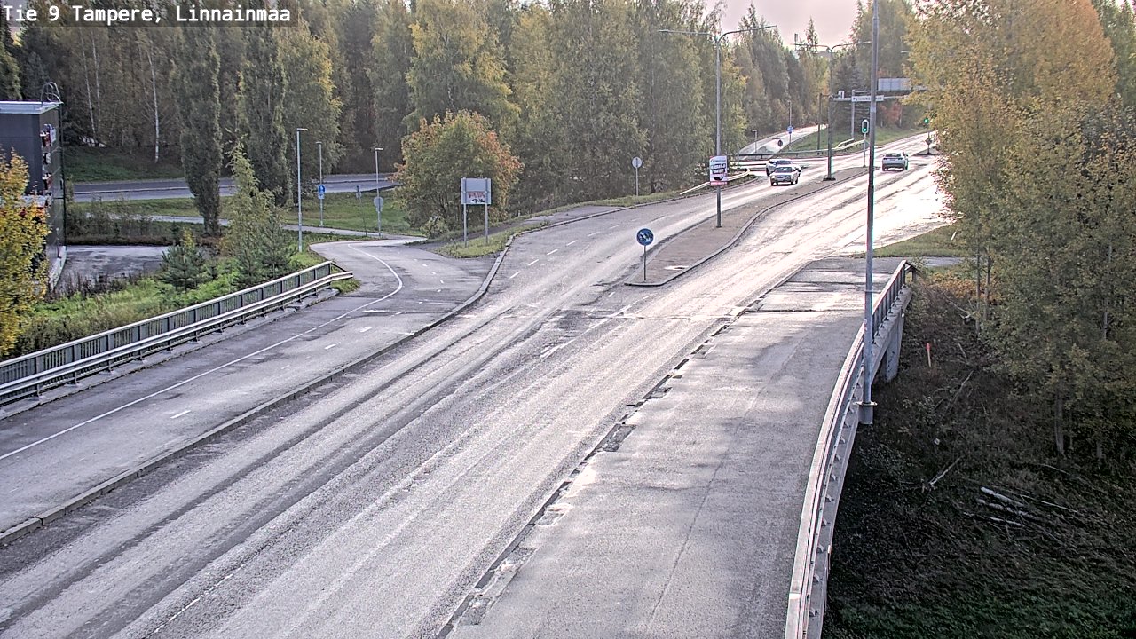 Weather Camera Image Road 9 Tampere, Linnainmaa, Tampere, Pirkanmaa
