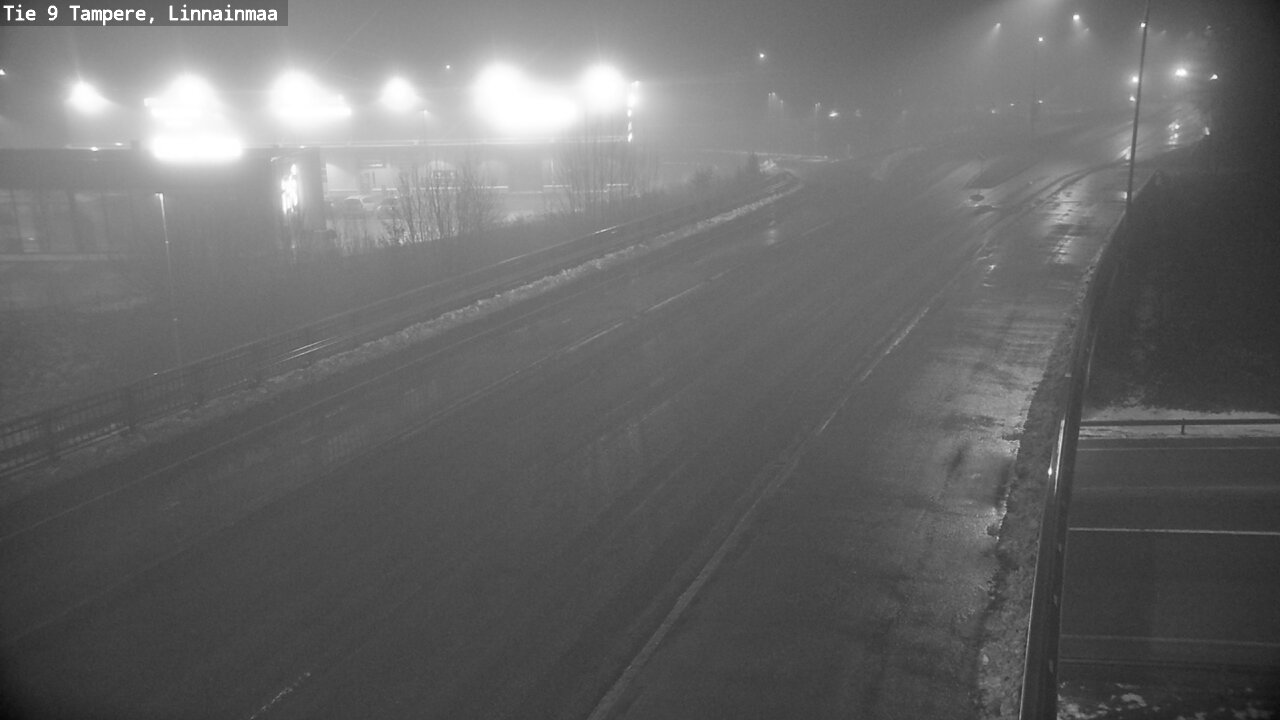 Weather Camera Image Väg 9 Tammerfors, Linnainmaa, Tampere, Pirkanmaa