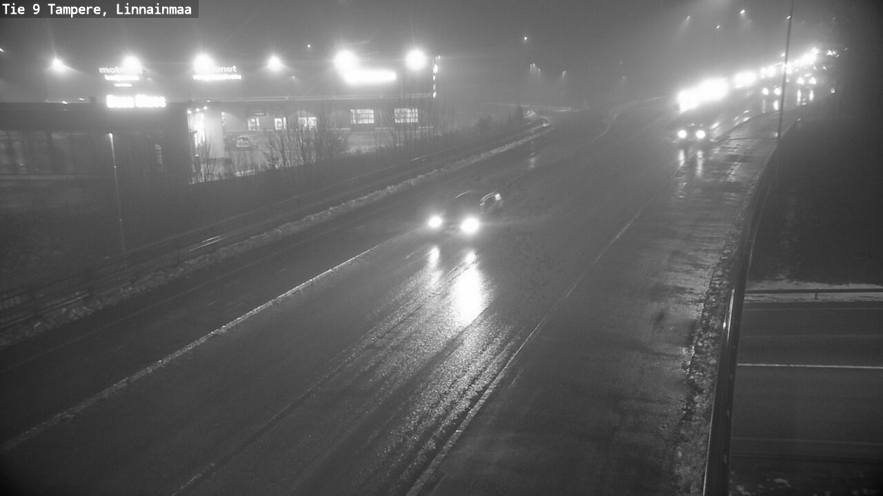Weather Camera Image Väg 9 Tammerfors, Linnainmaa, Tampere, Pirkanmaa