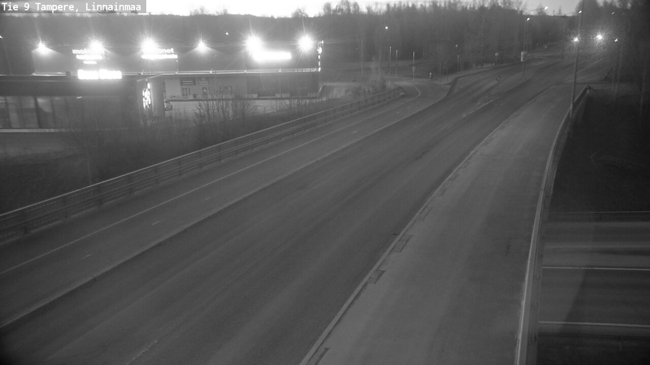 Weather Camera Image Väg 9 Tammerfors, Linnainmaa, Tampere, Pirkanmaa