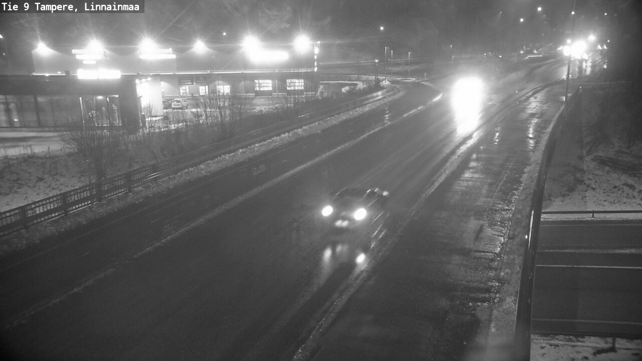 Weather Camera Image Väg 9 Tammerfors, Linnainmaa, Tampere, Pirkanmaa