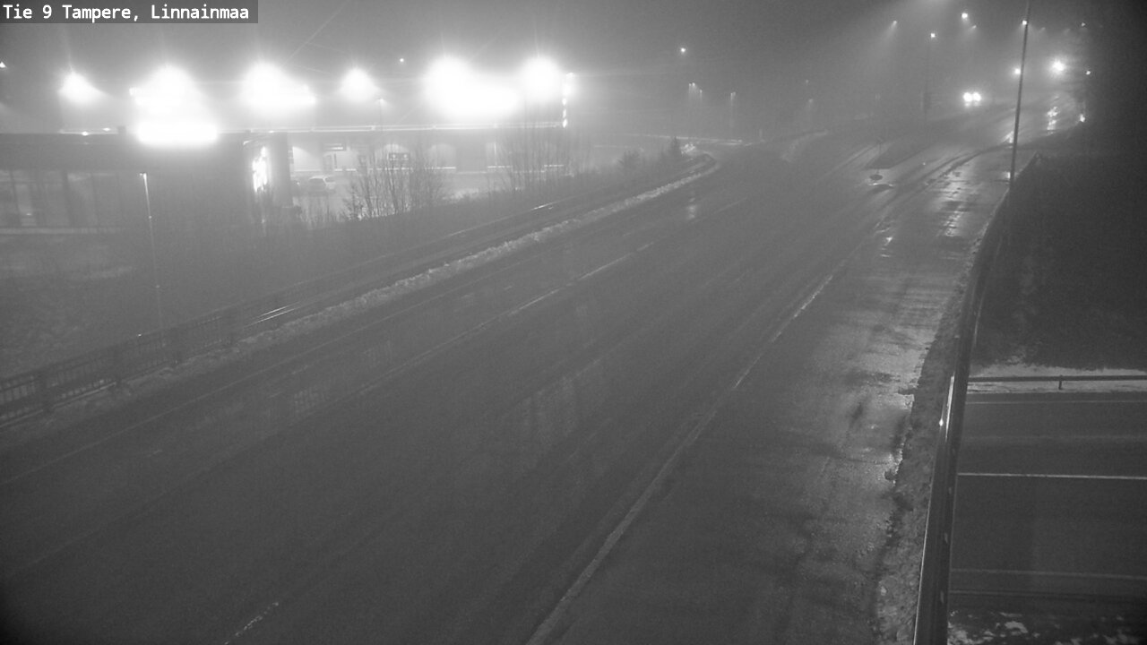 Weather Camera Image Väg 9 Tammerfors, Linnainmaa, Tampere, Pirkanmaa