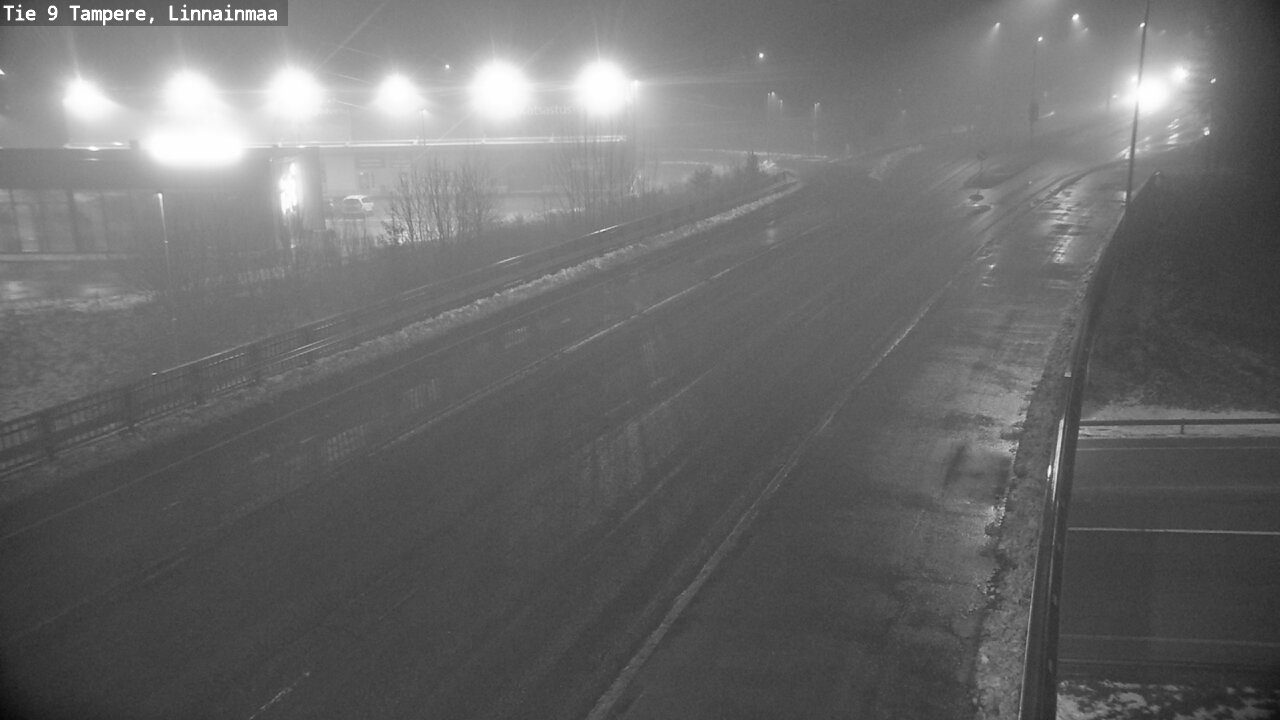 Weather Camera Image Väg 9 Tammerfors, Linnainmaa, Tampere, Pirkanmaa