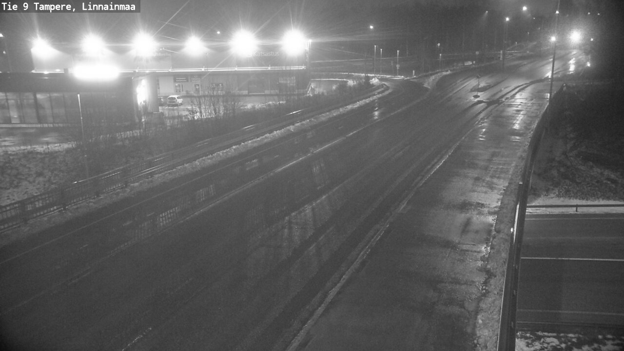 Weather Camera Image Väg 9 Tammerfors, Linnainmaa, Tampere, Pirkanmaa
