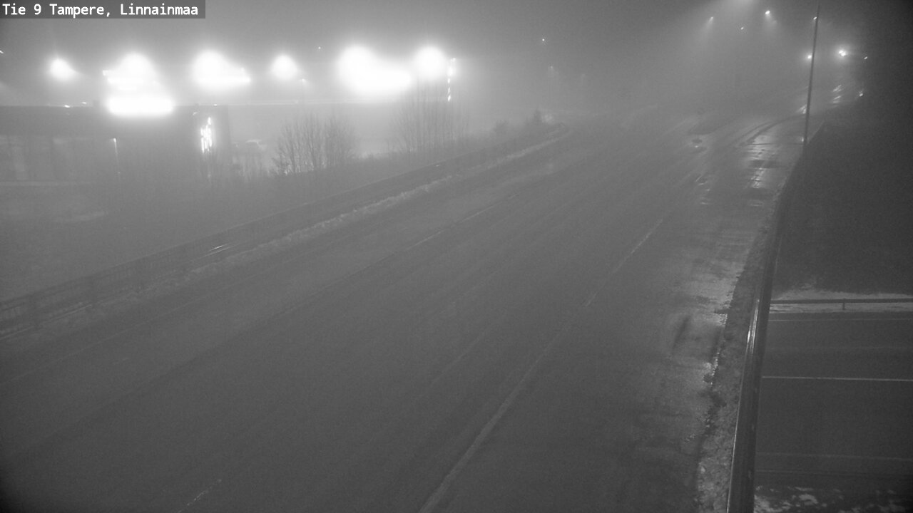 Weather Camera Image Väg 9 Tammerfors, Linnainmaa, Tampere, Pirkanmaa