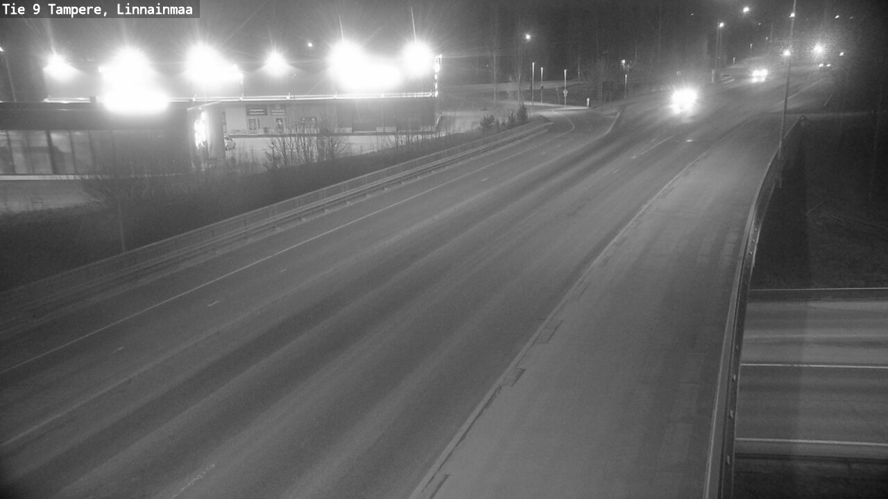 Weather Camera Image Väg 9 Tammerfors, Linnainmaa, Tampere, Pirkanmaa