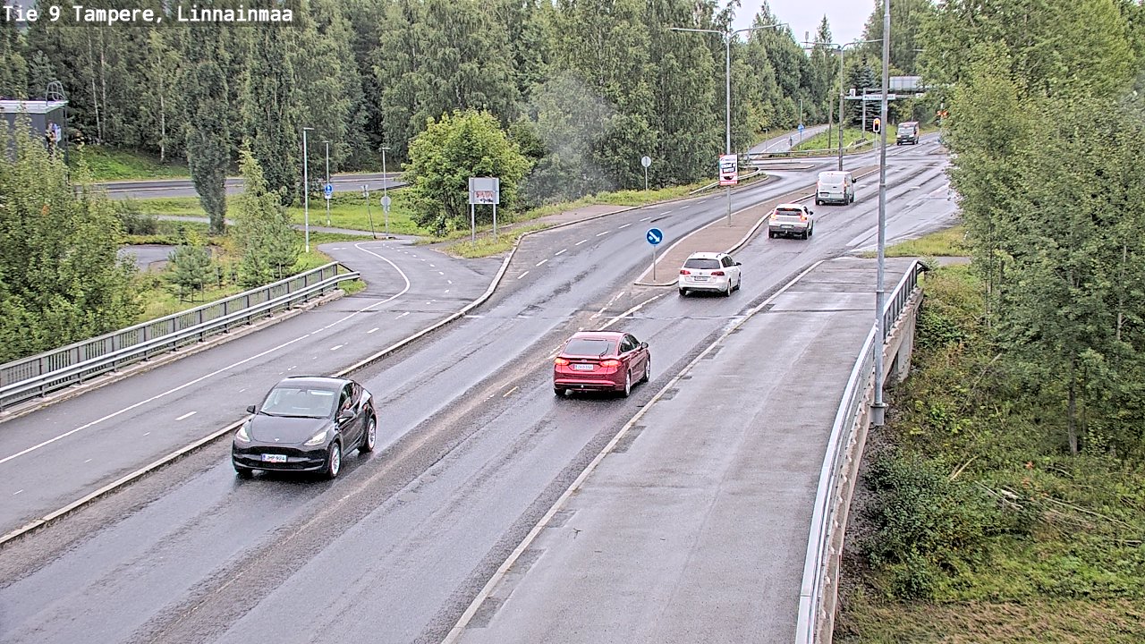Weather Camera Image Road 9 Tampere, Linnainmaa, Tampere, Pirkanmaa