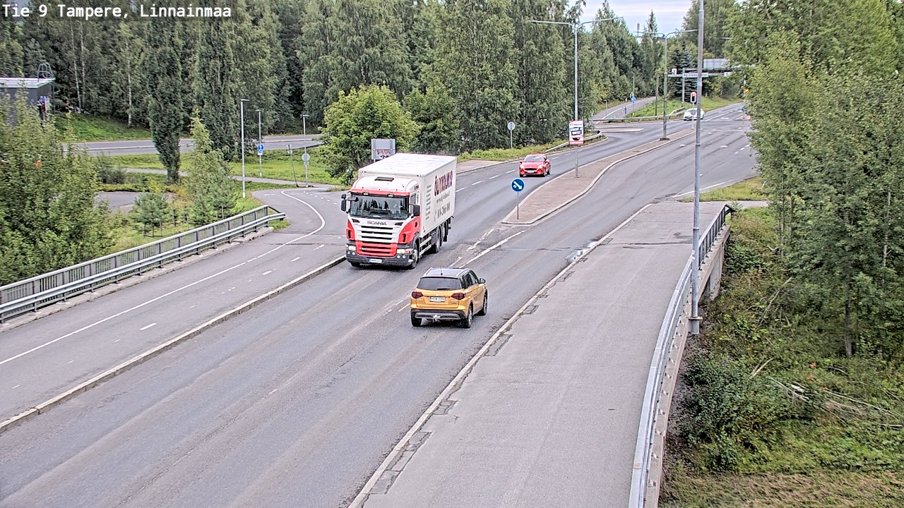 Weather Camera Image Road 9 Tampere, Linnainmaa, Tampere, Pirkanmaa