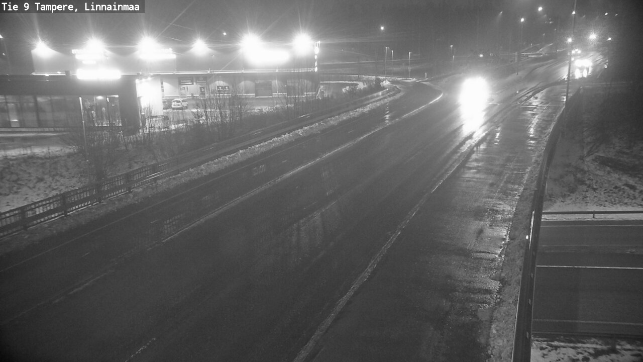 Weather Camera Image Väg 9 Tammerfors, Linnainmaa, Tampere, Pirkanmaa