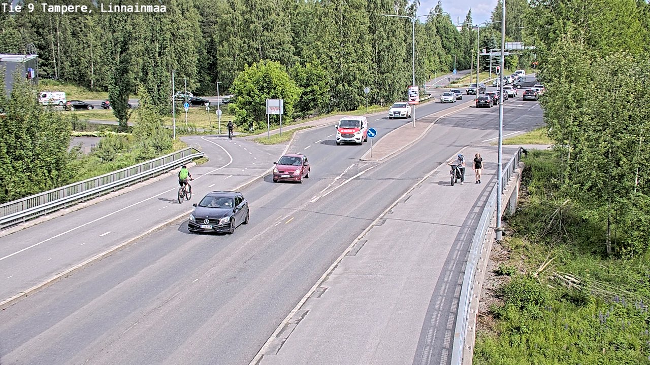 Kelikamerat Kuva Tie 9 Tampere, Linnainmaa, Tampere, Pirkanmaa