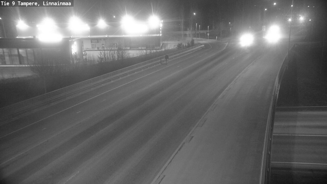 Weather Camera Image Väg 9 Tammerfors, Linnainmaa, Tampere, Pirkanmaa