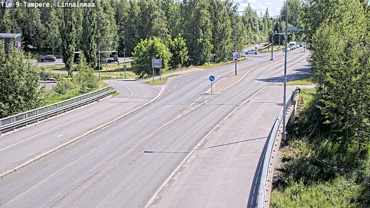 Kelikamerat Kuva Tie 9 Tampere, Linnainmaa, Tampere, Pirkanmaa