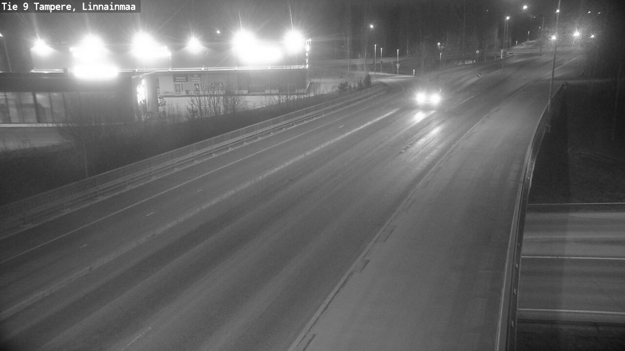 Weather Camera Image Väg 9 Tammerfors, Linnainmaa, Tampere, Pirkanmaa
