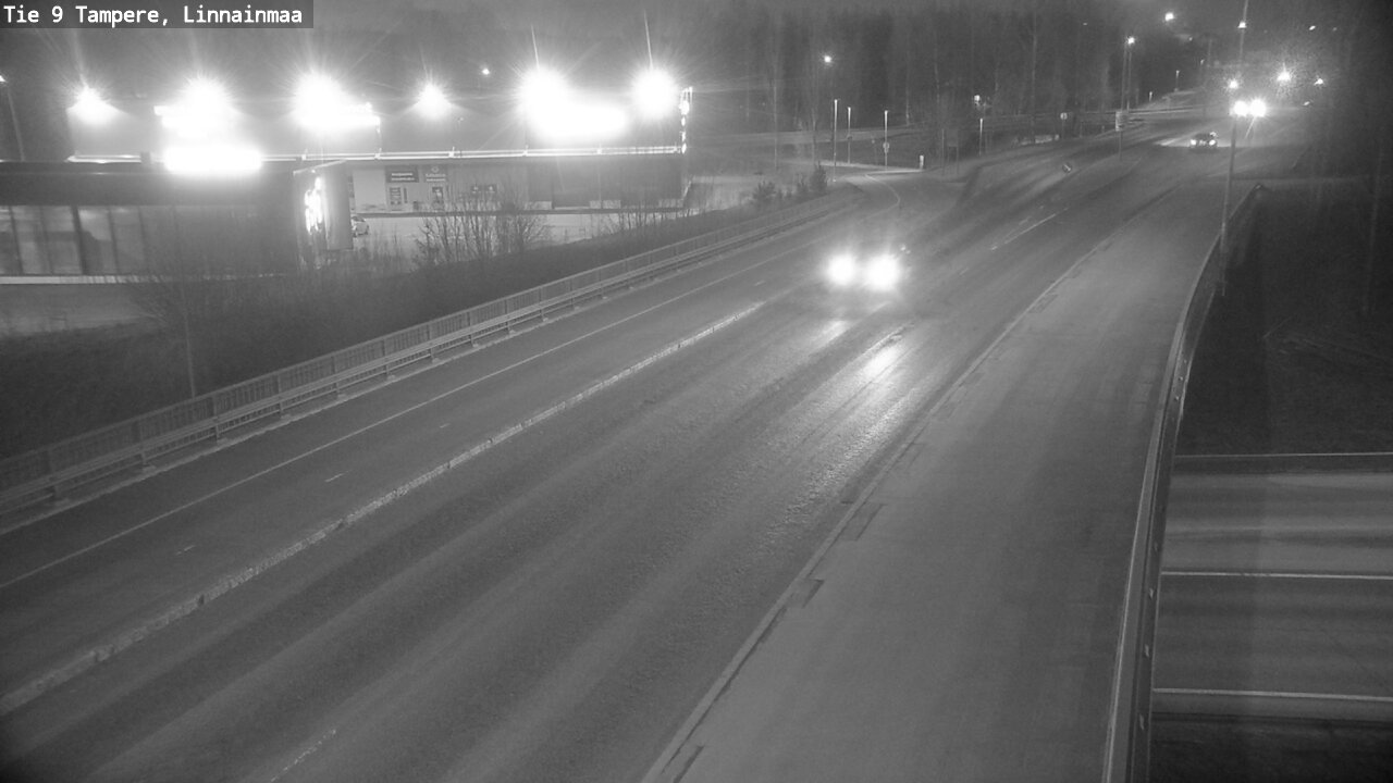 Weather Camera Image Väg 9 Tammerfors, Linnainmaa, Tampere, Pirkanmaa