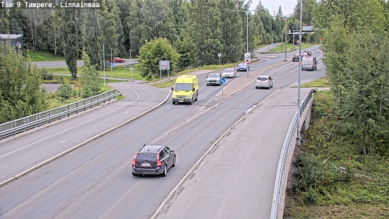 Weather Camera Image Road 9 Tampere, Linnainmaa, Tampere, Pirkanmaa
