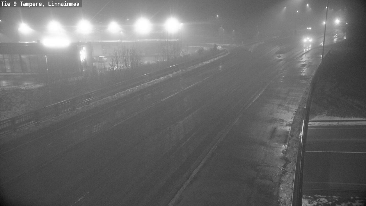 Weather Camera Image Väg 9 Tammerfors, Linnainmaa, Tampere, Pirkanmaa