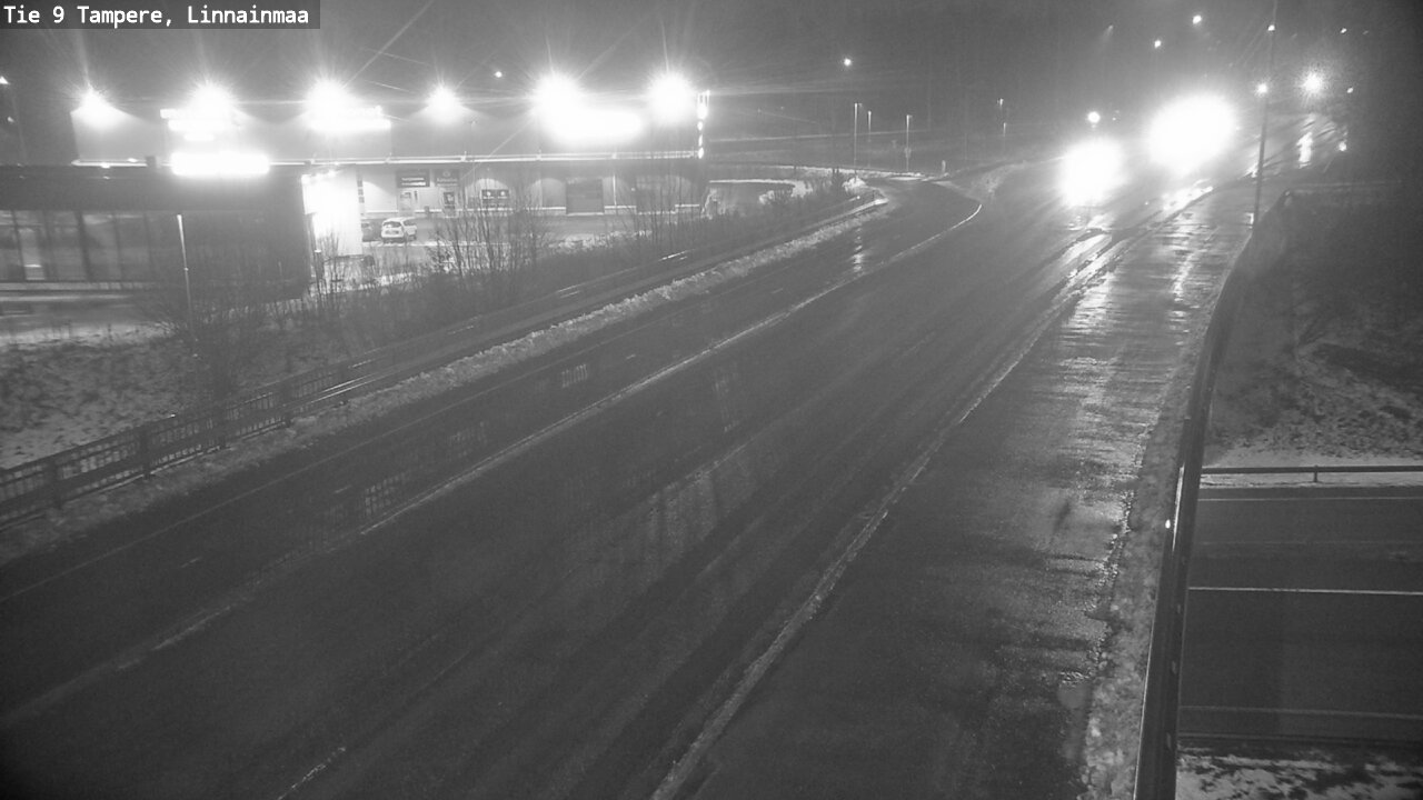 Weather Camera Image Väg 9 Tammerfors, Linnainmaa, Tampere, Pirkanmaa