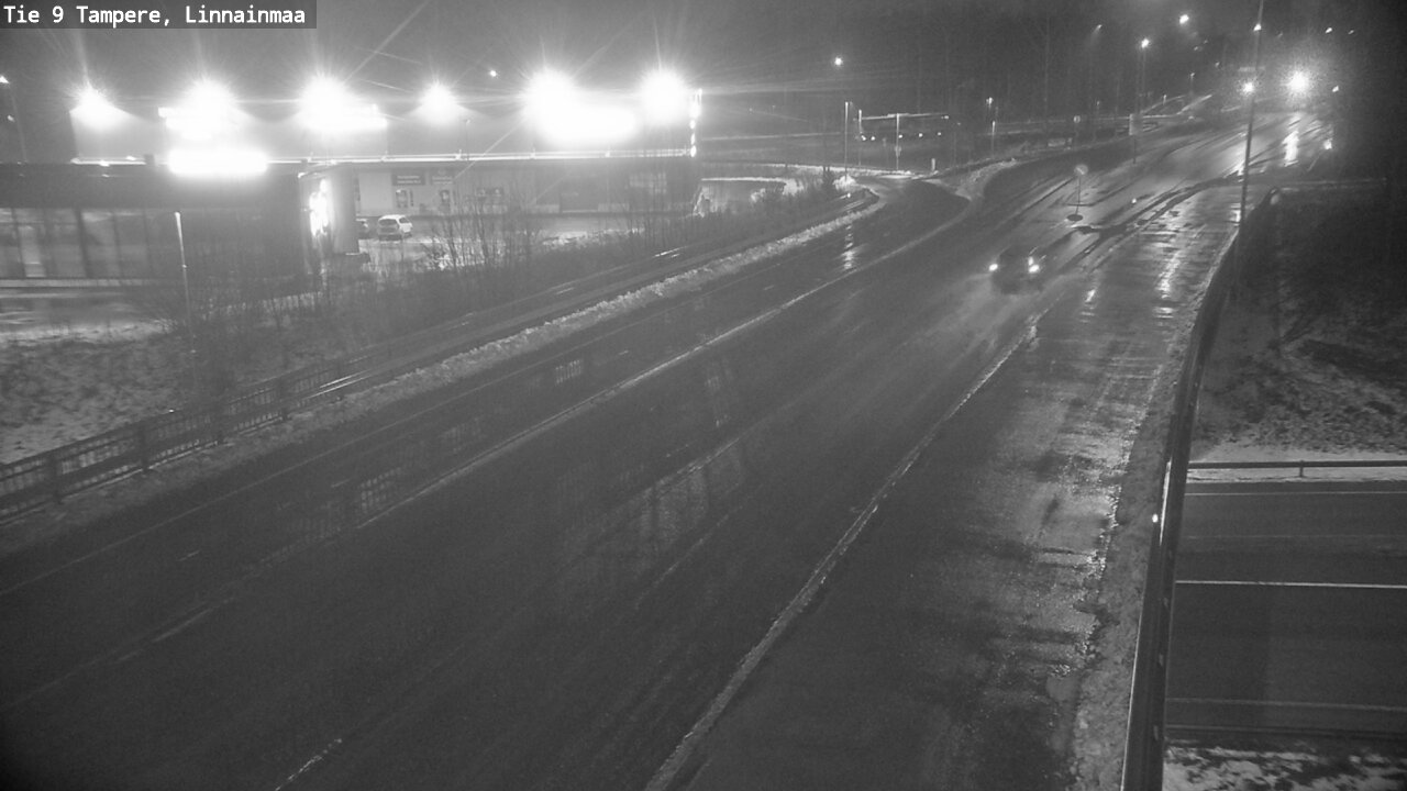 Weather Camera Image Väg 9 Tammerfors, Linnainmaa, Tampere, Pirkanmaa