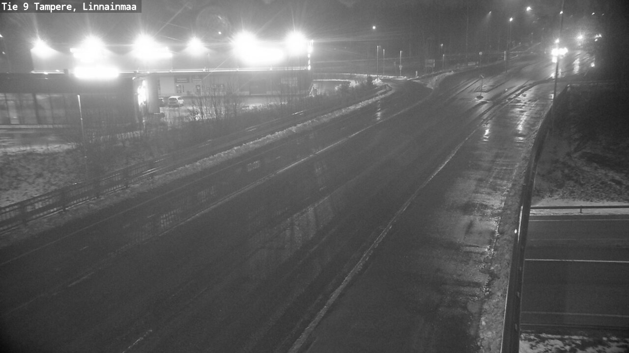 Weather Camera Image Väg 9 Tammerfors, Linnainmaa, Tampere, Pirkanmaa