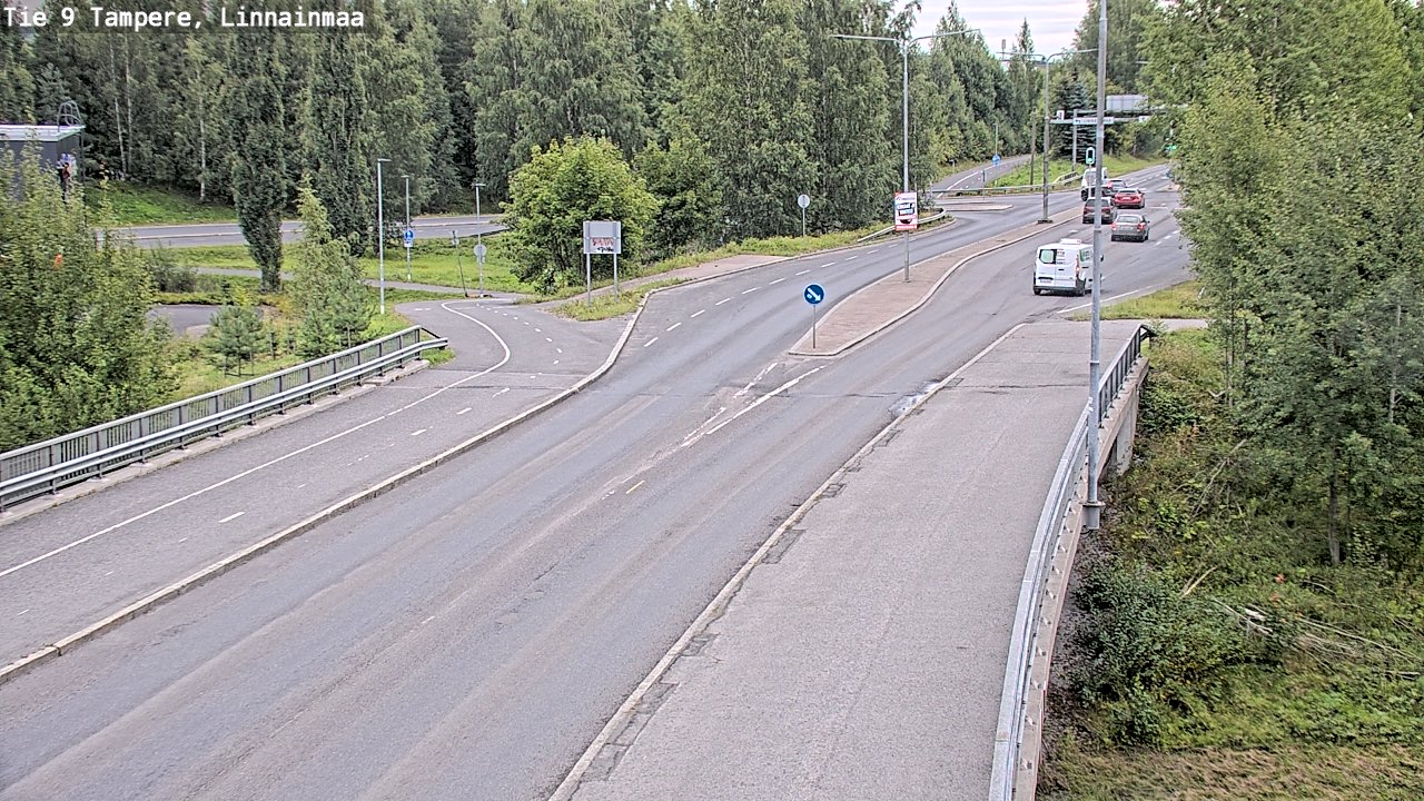 Weather Camera Image Road 9 Tampere, Linnainmaa, Tampere, Pirkanmaa