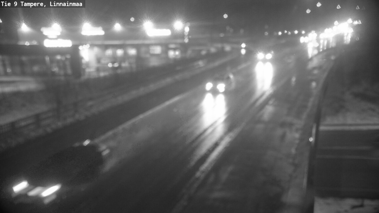 Weather Camera Image Väg 9 Tammerfors, Linnainmaa, Tampere, Pirkanmaa