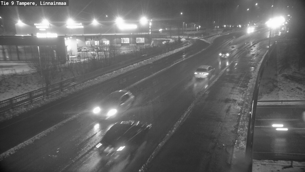 Weather Camera Image Väg 9 Tammerfors, Linnainmaa, Tampere, Pirkanmaa