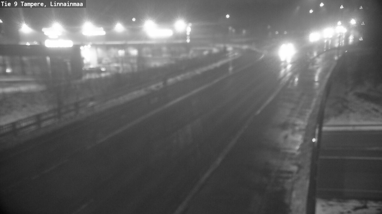 Weather Camera Image Väg 9 Tammerfors, Linnainmaa, Tampere, Pirkanmaa