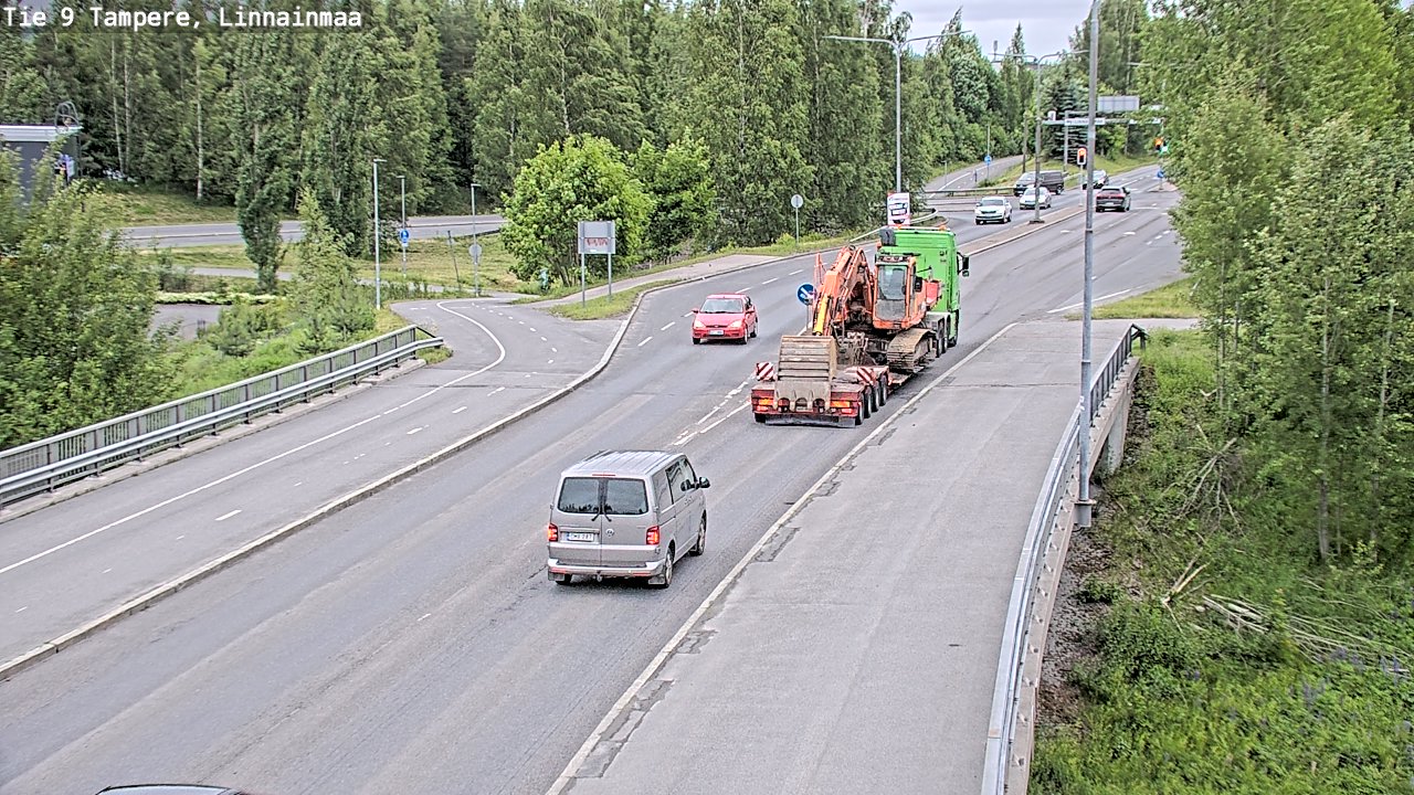 Kelikamerat Kuva Tie 9 Tampere, Linnainmaa, Tampere, Pirkanmaa