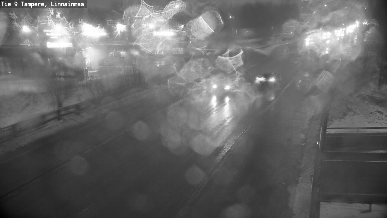 Weather Camera Image Väg 9 Tammerfors, Linnainmaa, Tampere, Pirkanmaa