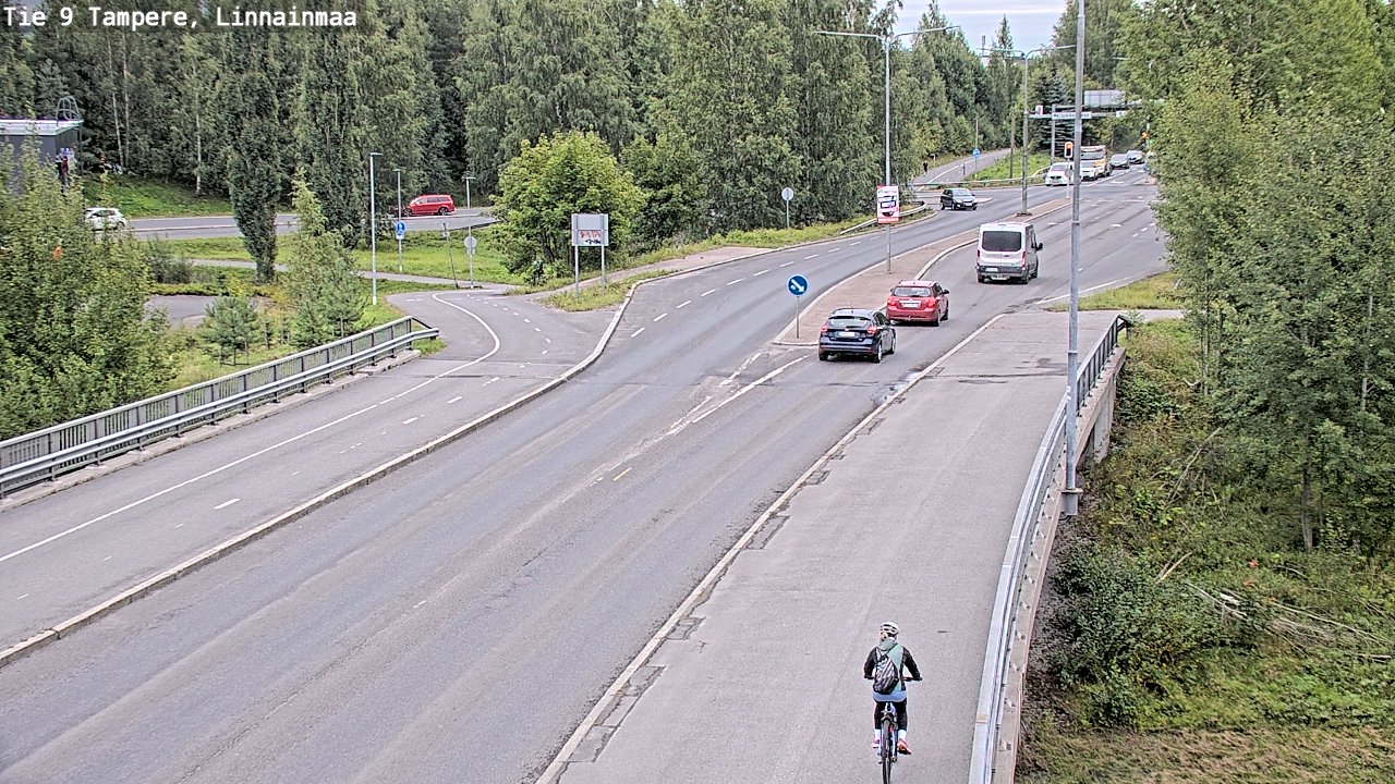 Weather Camera Image Road 9 Tampere, Linnainmaa, Tampere, Pirkanmaa